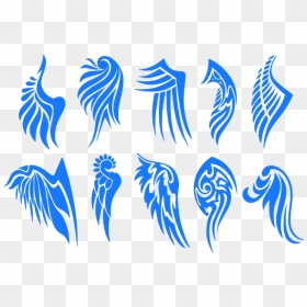 Thumb Image - Wings Tribal Tattoo Design, HD Png Download - tribal wings png