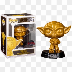 Gold Kylo Ren Funko Pop, HD Png Download - star wars yoda png