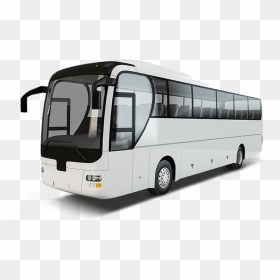 Charter Bus Transparent & Png Clipart Free Download - Examples Of Road Transport, Png Download - tour bus png