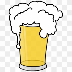 Alcohol Clipart Pint Beer - Beer Clip Art, HD Png Download - pint of beer png