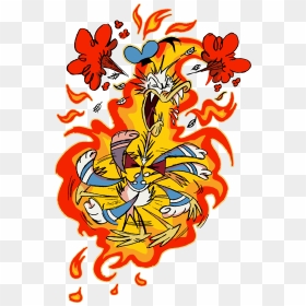 “ Big Ball Of Fire By Eeyorbstudios I Swear To God - Flowers On Fire Drawing, HD Png Download - ball of fire png