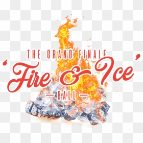 Fire & Ice Ball , Png Download - Graphic Design, Transparent Png - ball of fire png