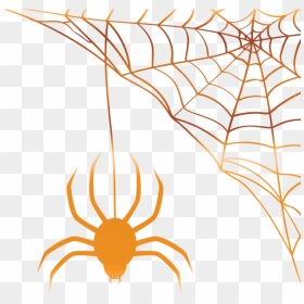 Halloween Spider Web Corner, HD Png Download - halloween png transparent