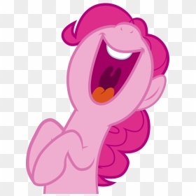Uponia, Laughing, Nose In The Air, Open Mouth, Pinkie - My Little Pony Pinkie Pie Laugh, HD Png Download - laughing mouth png