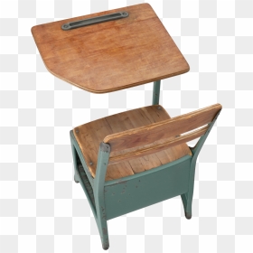 Antique School Desk Png Image - Outdoor Furniture, Transparent Png - school desk png