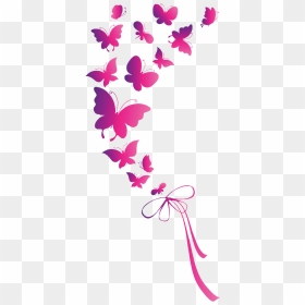 Butterfly Euclidean Vector Clip Art - Pink Butterfly Png Hd, Transparent Png - butterfly png clipart