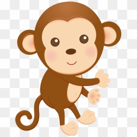 Photo By @daniellemoraesfalcao - Monkey Clip Art For Kids, HD Png Download - cute monkey png