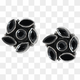 Earrings, HD Png Download - black swirl png