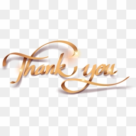 Thank You - Calligraphy, HD Png Download - thank you.png