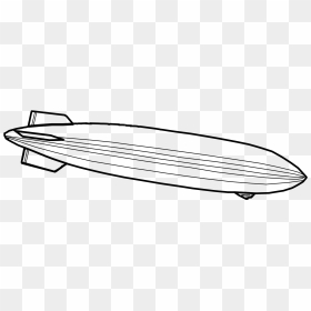 Boat, HD Png Download - zeppelin png