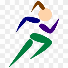 Physical Health Clipart Png, Transparent Png - girl running png