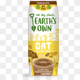 Take This Nut Free Chocolate Oat Milk To Go - Earth's Own Oat Milk, HD Png Download - chocolate milk png