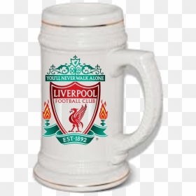 Liverpool Beer Mug - Transparent Liverpool Logo Png, Png Download - beer mugs png