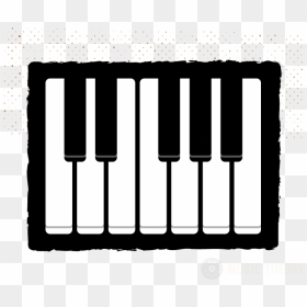 Transparent Music Keyboard Png - Kirby Frozen Hillside, Png Download - music keyboard png