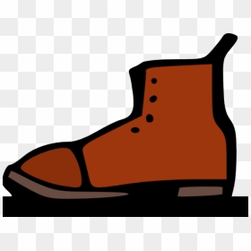 Shoe Clipart Clothes - Boot Clip Art, HD Png Download - shoe clipart png