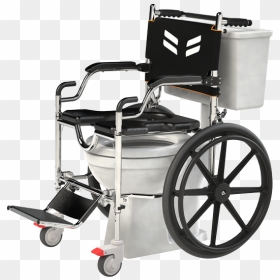 Frido Waterproof Commode Wheelchair Docking On The - Carruagem De Princesa Em Desenho, HD Png Download - wheel chair png