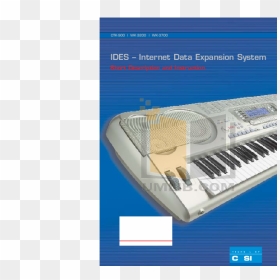 Casio Music Keyboard Wk-3000 Pdf Page Preview , Png - Casio Wk 3700, Transparent Png - music keyboard png