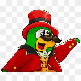 Club Penguin Wiki - Cartoon, HD Png Download - french mustache png