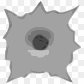 Bullet Hole Clip Art, HD Png Download - bullethole png