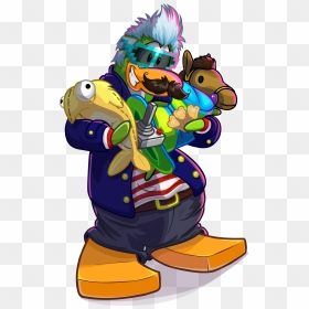 Club Penguin Wiki - Cartoon, HD Png Download - french mustache png