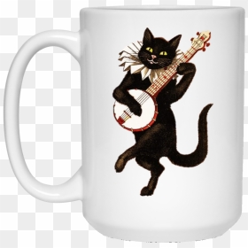 Funny Cat Png , Png Download - Banjo Playing Cat, Transparent Png - funny cat png
