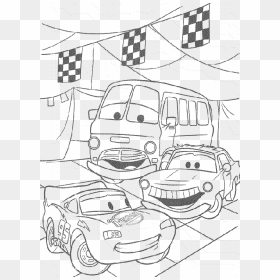 Cars 3 Coloring Sheets, HD Png Download - cars movie png