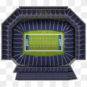 New York Jets At Detroit Lions At Ford Field Tickets, - Soccer-specific Stadium, HD Png Download - detroit lions png