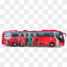 Fc Bayern Bus, HD Png Download - tour bus png