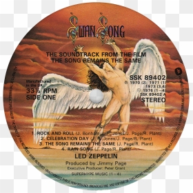Song Remains The Same - Led Zeppelin The Song Remains The Same Disc Four, HD Png Download - zeppelin png