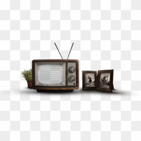 Broken Tv Png - Old Tv Png Transparent, Png Download - old television png