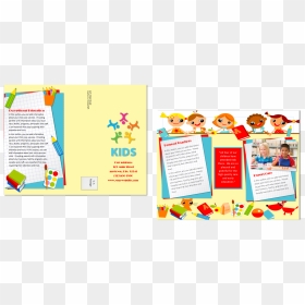 Daycare Brochure Template - Cartoon, HD Png Download - daycare png