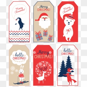 Holiday Gift Tags Png - Christmas Gift Tags Png, Transparent Png - christmas gift tag png