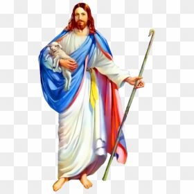 Christ Png File - Jesus As Shepherd Png, Transparent Png - christ png