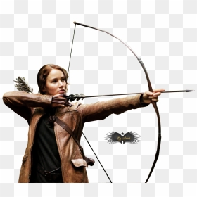 Katniss Everdeen White Background, Png Download - Hunger Games Png, Transparent Png - jennifer lawrence png