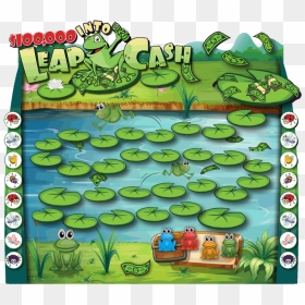 Lily Pad Game Board, HD Png Download - lilly pad png