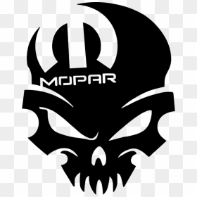 Mopar Skull Decal, HD Png Download - dodge ram logo png