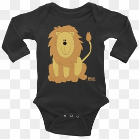 Infant Bodysuit, HD Png Download - baby lion png