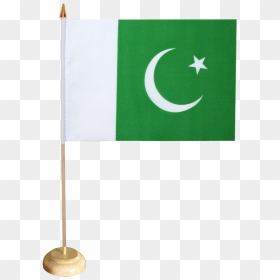 Pakistan Table Flag - Drapeau Pakistan, HD Png Download - pakistan flag png