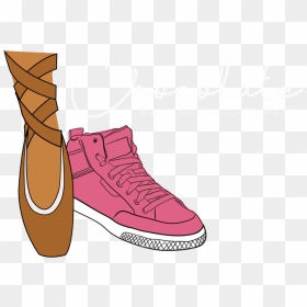 Rgb Whitechocolate Ballerina Company Primary Logo-01 - Sneakers, HD Png Download - ballerina shoes png