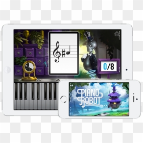 Pianorobot - Smartphone, HD Png Download - music keyboard png