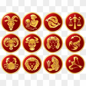 Free Png Download Zodiac Signs Set Clipart Png Photo - Horoscope Signs Png, Transparent Png - zodiac signs png