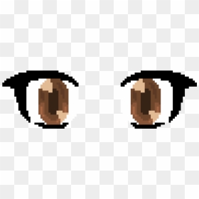 Brown Eyes Pixel Art, HD Png Download - brown eyes png