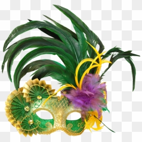 Transparent Mardi Gras Mask, HD Png Download - masquerade mask transparent png