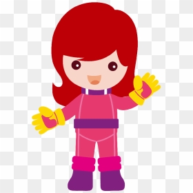 Transparent Race Track Clipart - Racing Girl Cute Clipart, HD Png Download - girl running png