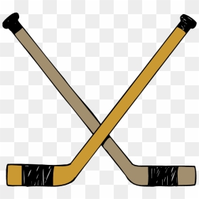 Ice Hockey Stick Clipart , Png Download - Floor Hockey Stick Clip Art, Transparent Png - crossed hockey sticks png