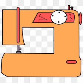 Transparent Sewing Machine Cartoon Png, Png Download - sewing png