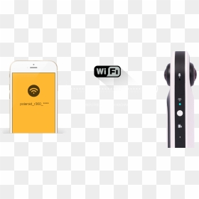 Search And Connect To Wifi Hotspot - Mobile Phone, HD Png Download - free wifi png