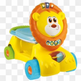 Winfun Grow With Me Lion Scooter, HD Png Download - baby lion png
