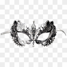 Silver Series Laser Cut Metal Venetian Pretty Masquerade - Masquerade Mask Pictures Transparent, HD Png Download - masquerade mask transparent png