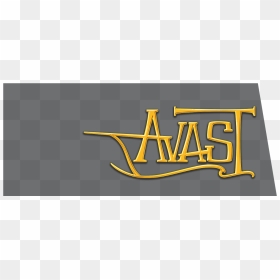 Calligraphy, HD Png Download - avast logo png